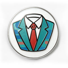 USA Embossed Print Pins
